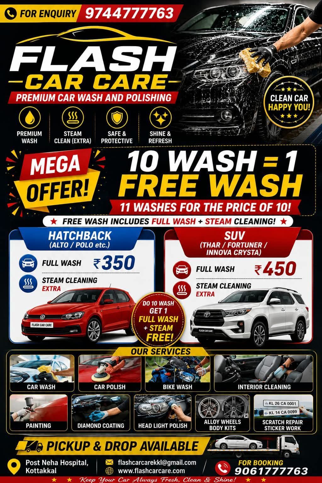 Flash Car Care Changuvetty kottakkal
