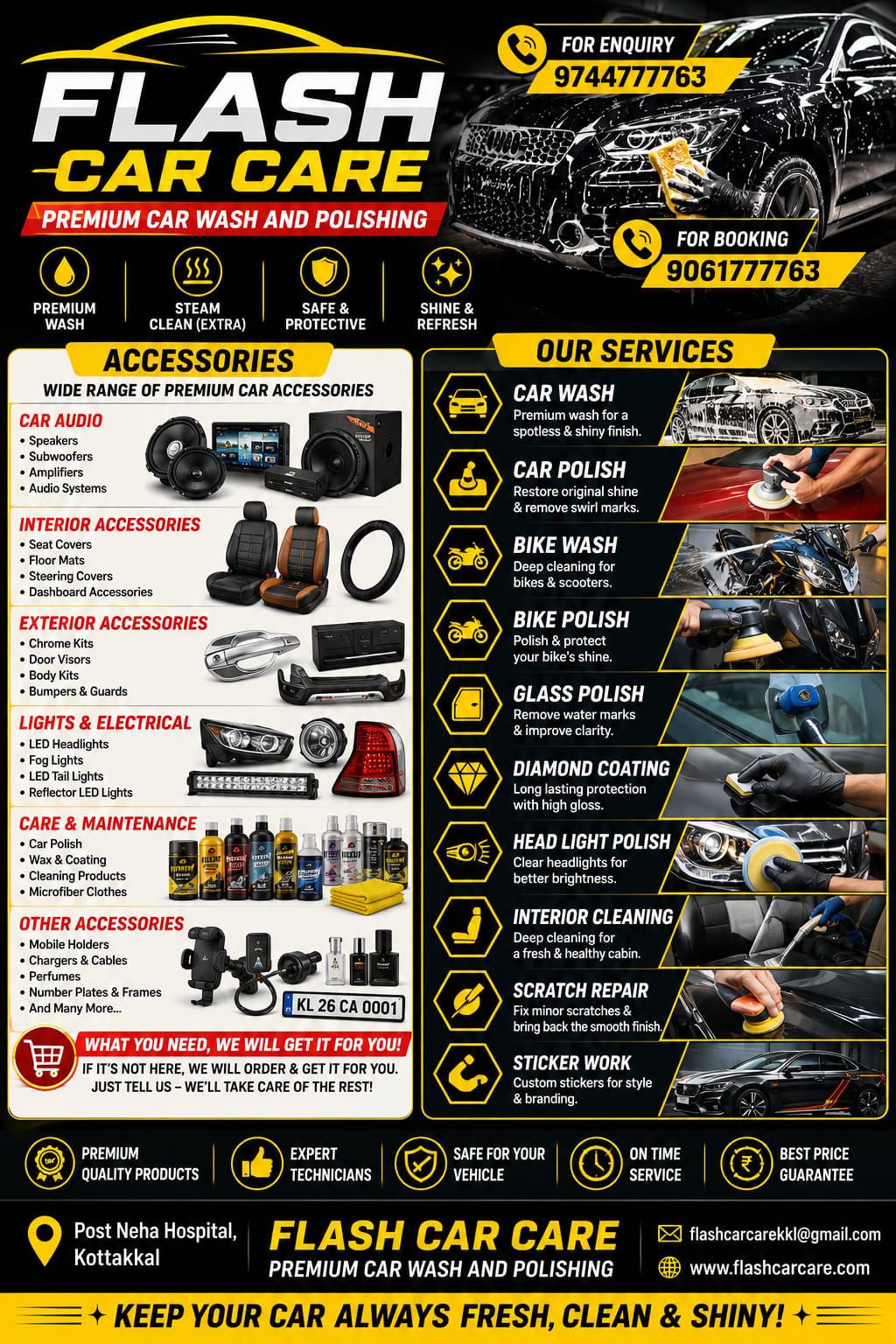 Flash Car Care Changuvetty kottakkal